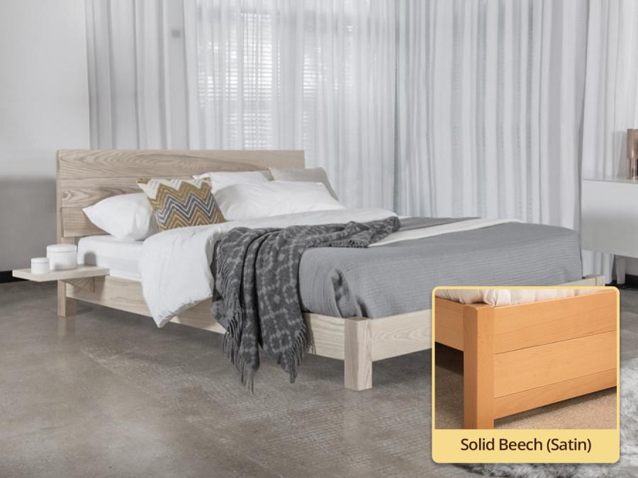low kensington Solid Beech (Satin)