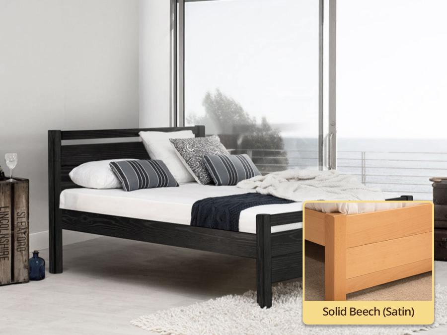 cambridge bed Solid Beech (Satin)
