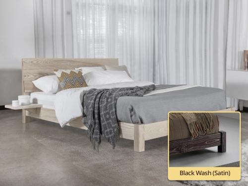Low Kensington Bed black