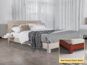 Low Kensington Bed red