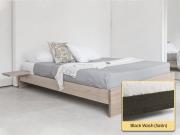 Enkel Bed (No Headboard) black wash