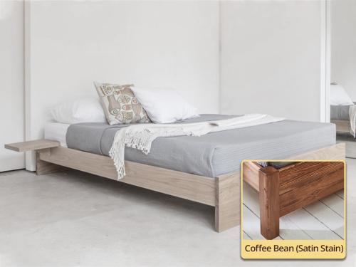 Enkel Bed (No Headboard) coffee bean
