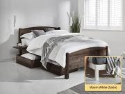 Traditional Country Bed warm white