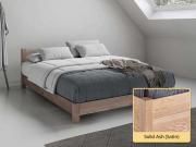 Low Oriental Bed (Space Saver) Solid Ash