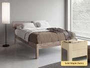 The Deco Bed Solid Maple