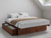 japanese storage bed by get laid beds in coffee bean colour