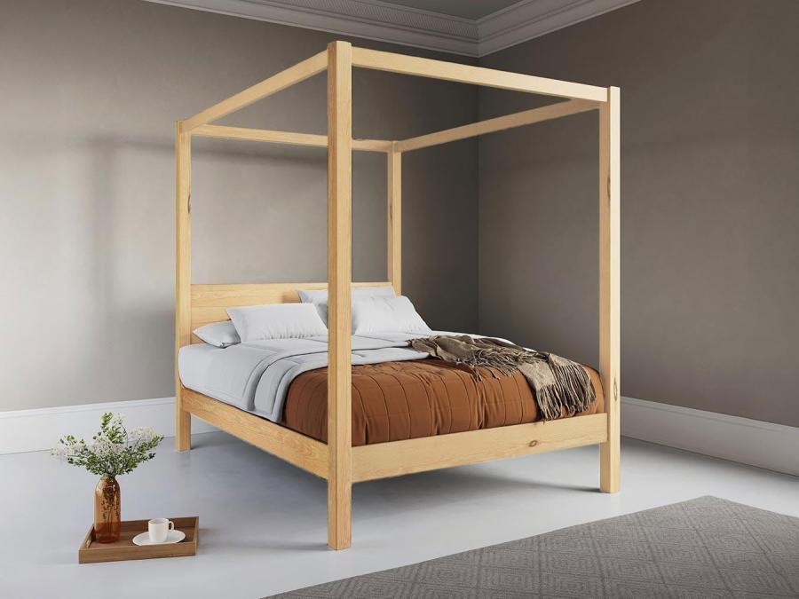 four poster classic in natural untreated