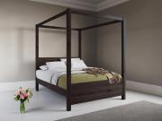 black 4 poster canopy bed frame by get laid beds