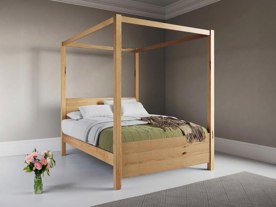 four poster bed summer design honey finish by get laid beds