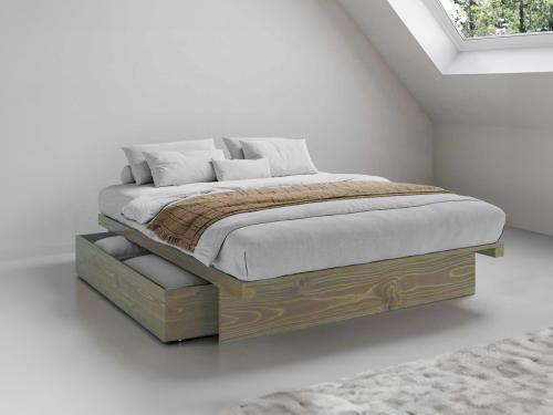 grey wash japanese storage bed by get laid beds