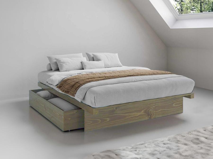grey wash japanese storage bed by get laid beds