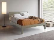 kensington wooden grey wash bed