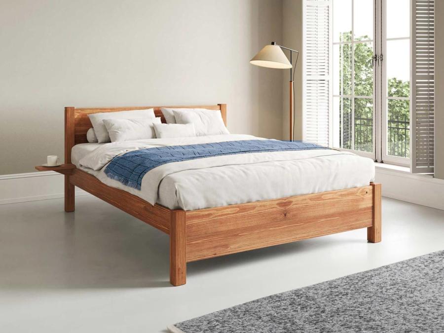 get laid beds london bed cinnamon finish