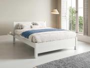 wooden london bed white colour by get laid beds