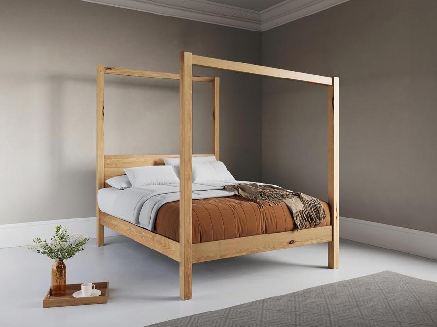 four poster honey bed frame new forest design