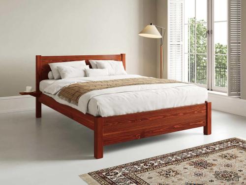 wooden oxford bed get laid beds pine red forest