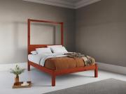 red forest four poster platform bed frame