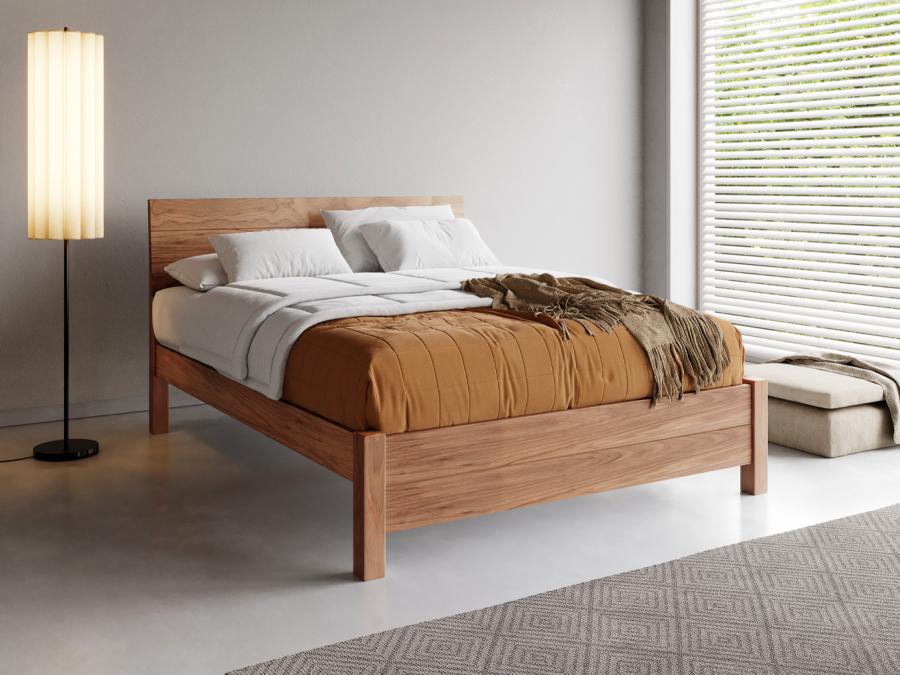 solid oak bed frame chelsea design by get laid beds