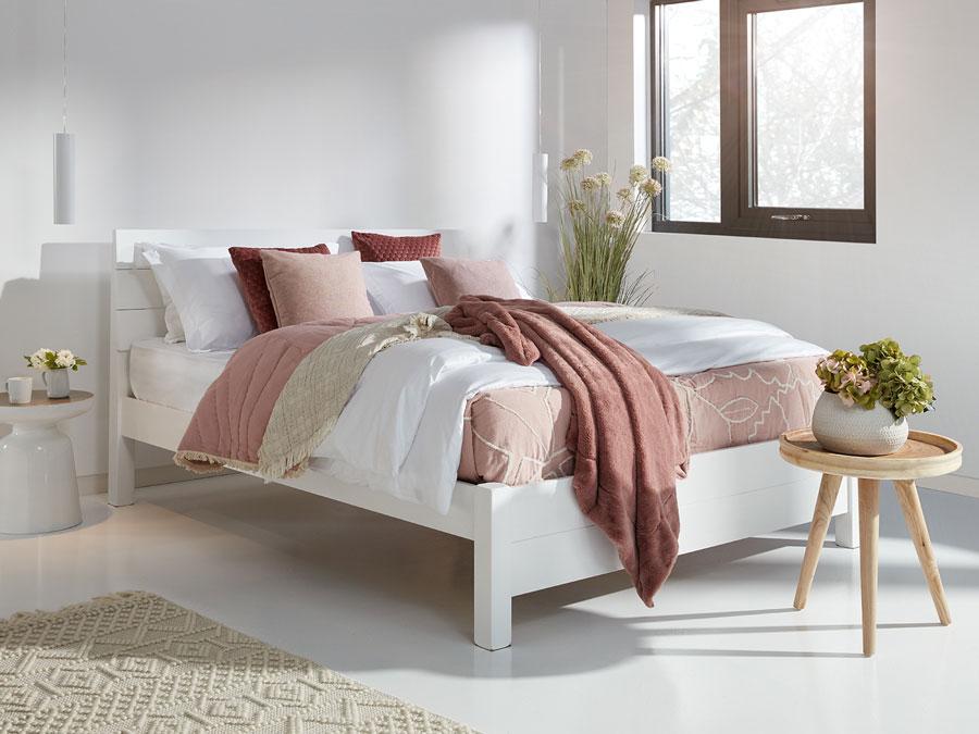 white wood bed frame chelsea design by get laid beds