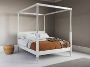 white four poster wooden bed frame country design by get laid beds