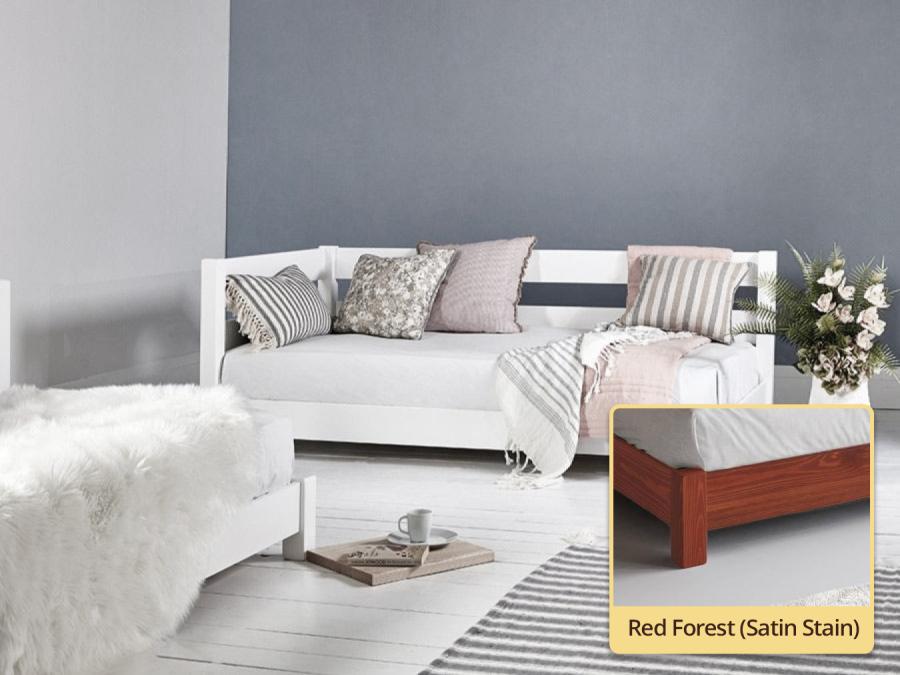 red wooden day bed modern ohio design by get laid beds