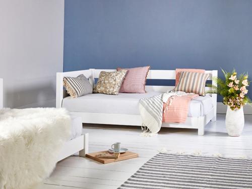 white modern wood day bed ohio design