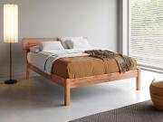 wooden beds deco cinnamon