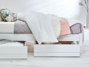 white underbed storage boxes