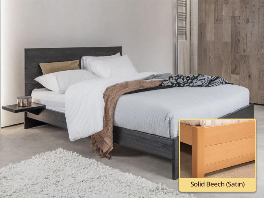 solid beech platform bed enkel design by get laid beds