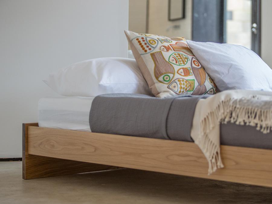 enkel platform bed without headboard by get laid beds