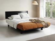 black space saver bed floating design