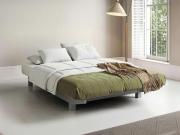 grey platform bed frame by get laid beds