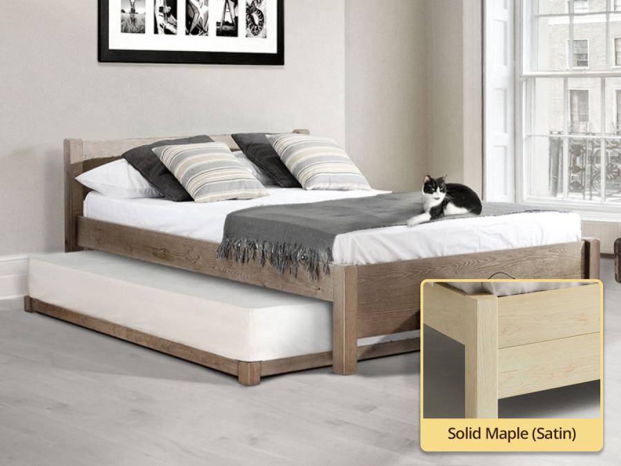 solid maple guest bed by get laid beds