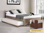 solid walnut guest bed by get laid beds