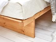 japanese storage bed close up