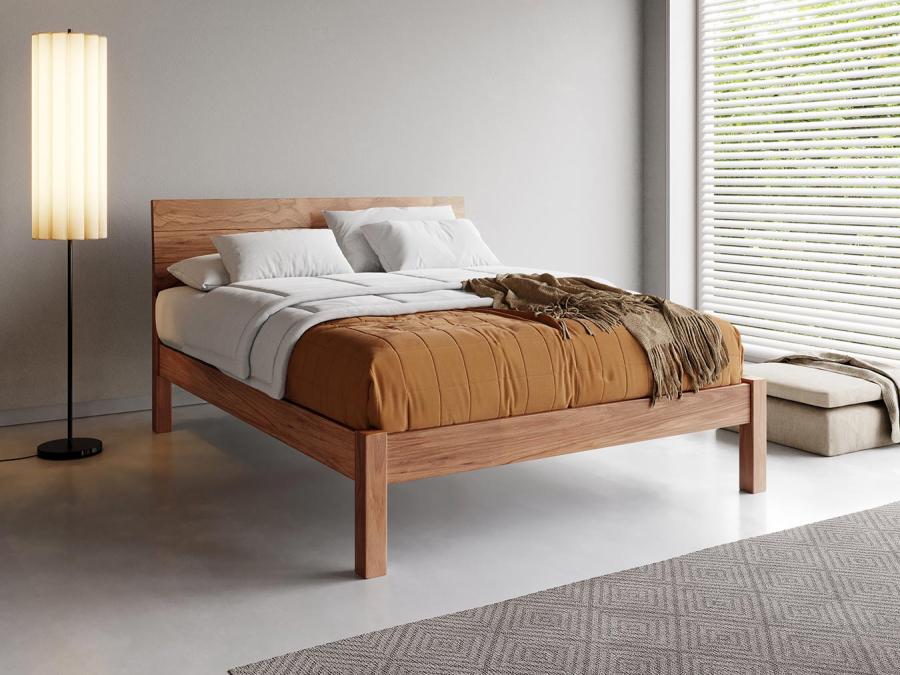 solid oak kensington bed