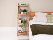 4 tier wooden ladder shelf bedroom shevling unit by get laid beds