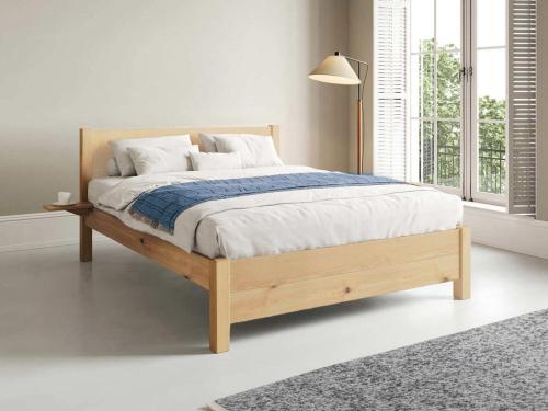 london storage bed natrual untreated wood bed grame by get laid beds