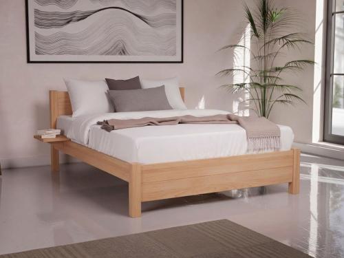 london bed solid beech