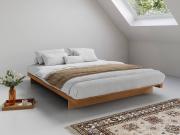 low fuji wooden attic bed frame in honey by get laid beds