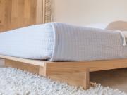 low fuji attic bed frame rail view
