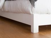 wooden bed leg sapce saver