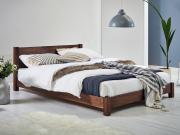 solid walnut low tokyo japanese bed