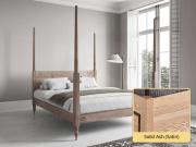 solid ash four poster bed moroccan design by get laid beds