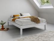 wooden platform bed in white get laid beds