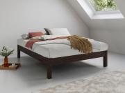 platform bed space saver no headboard black