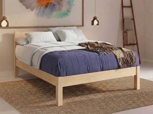 white knight bed space saver maple