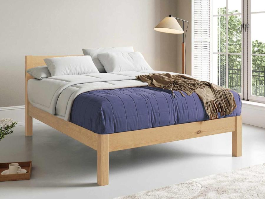 white knight natural space saver bed frame