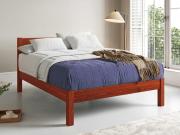 white knight red wooden space saver bed frame