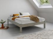 wooden platform bed by get laid beds grey wash
